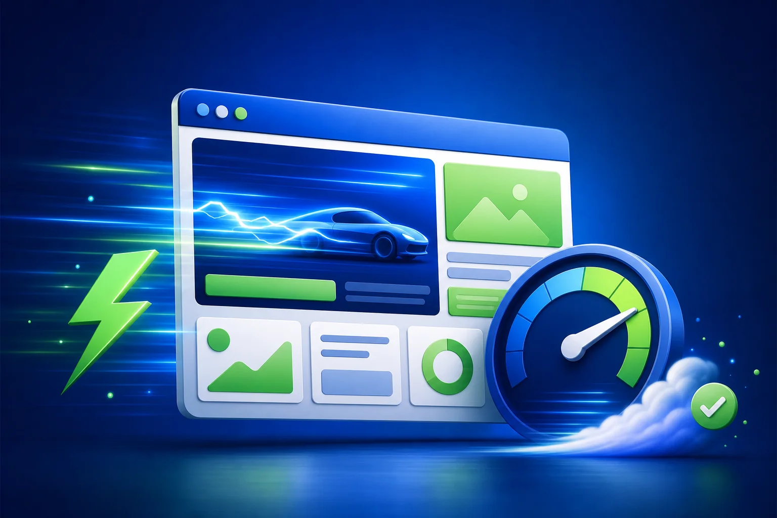 Website Speed & Core Web Vitals independent marketing service